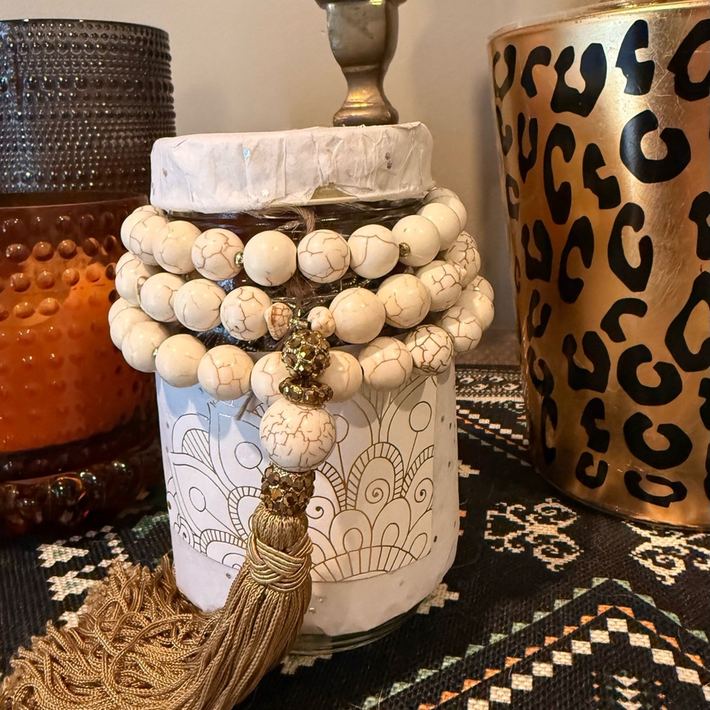 Boho mystery jewelry jar